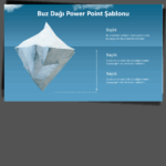 Animasyonlu Buz Dağı PowerPoint Şablonu - Görsel 3