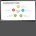 İnfografik Damlalar PowerPoint Şablonu - Görsel 4