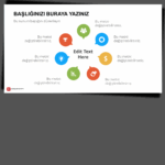 İnfografik Damlalar PowerPoint Şablonu - Görsel 6