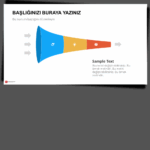 İnfografik Tünel PowerPoint Şablonu - Görsel 2