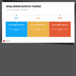 İnfografik Zaman Çizelgesi Power Point Şablonu - Görsel 2