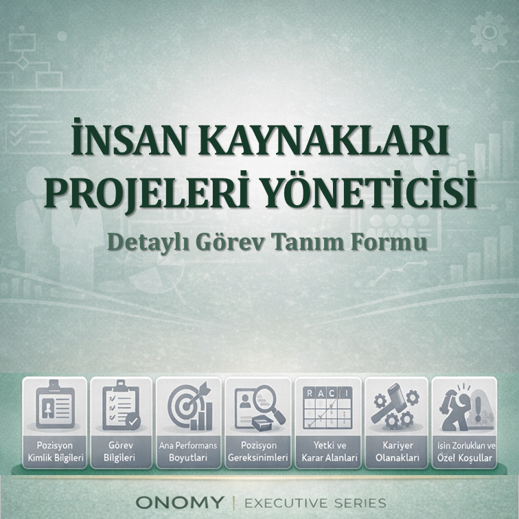 İK Projeleri Yöneticisi Görev Tanım Dokümanı