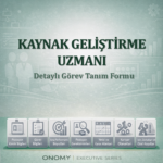 Kaynak Geliştirme Uzmanı Görev Tanımı