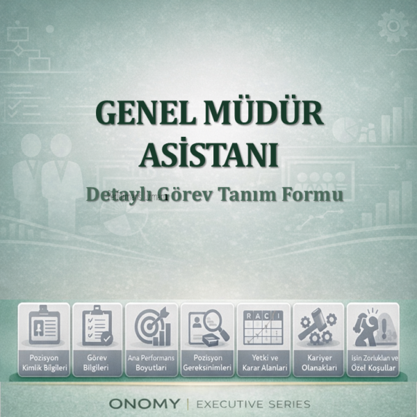P01-0-0-5-0 Genel Müdür Asistanı Görev Tanım Formu