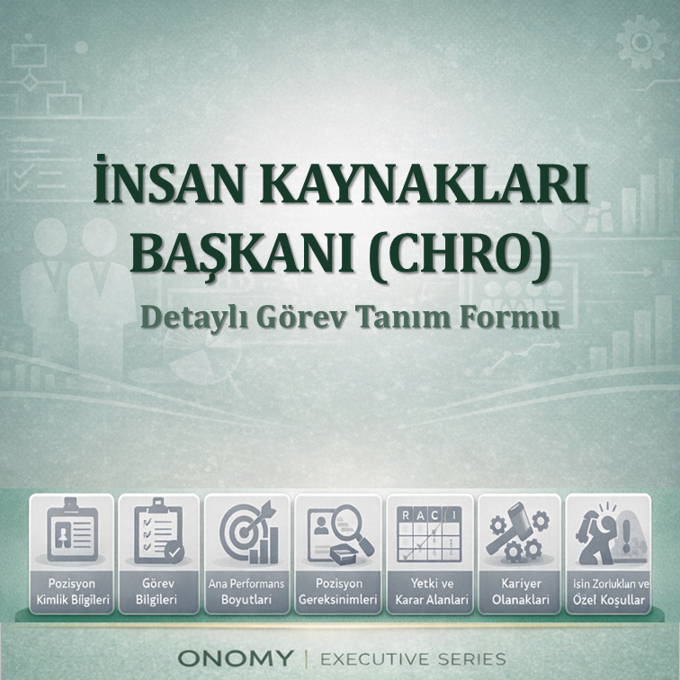 P10-0-0-0-0 İnsan Kaynakları Başkanı Görev Tanımı