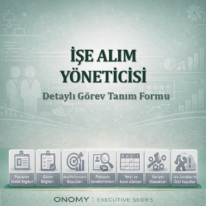 P10-1-1-0-1 İşe Alım Yöneticisi Görev Tanımı