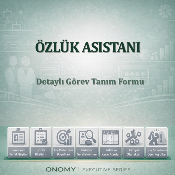 Özlük Asistanı Görev Tanımı