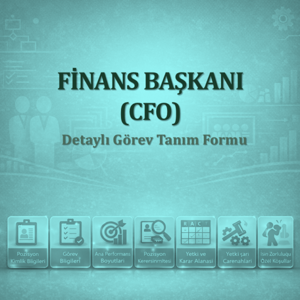 Finans Başkanı Görev Tanımı