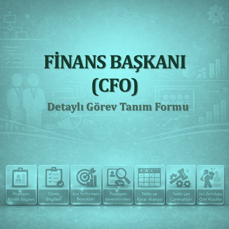 Finans Başkanı Görev Tanımı