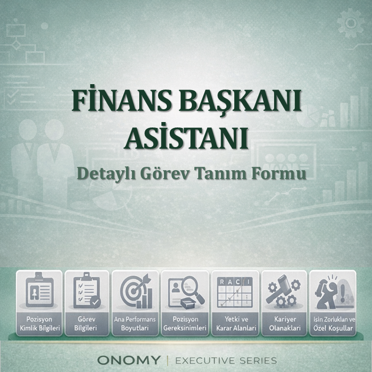 Finans Başkanı Asistanı Görev Tanımı