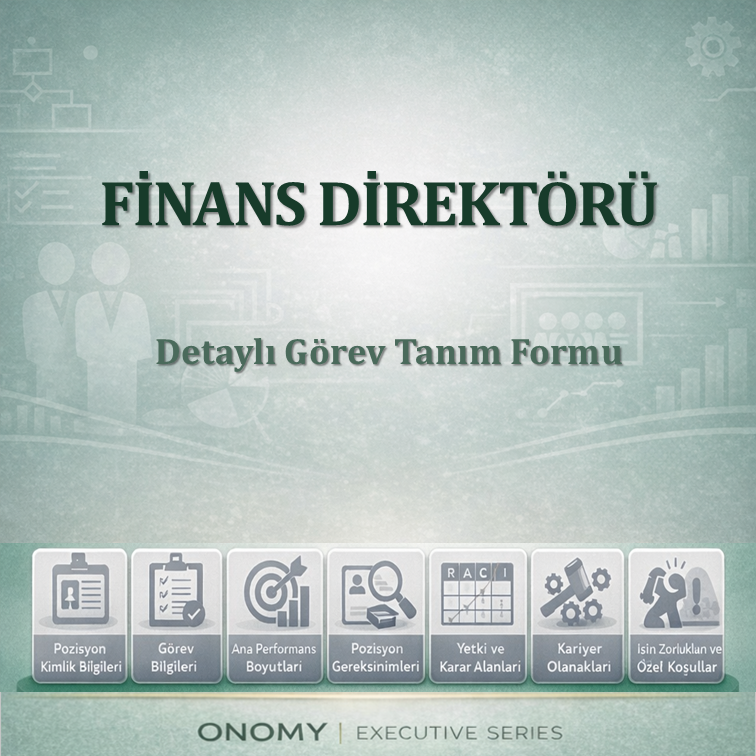 Finans Direktörü Görev Tanımı
