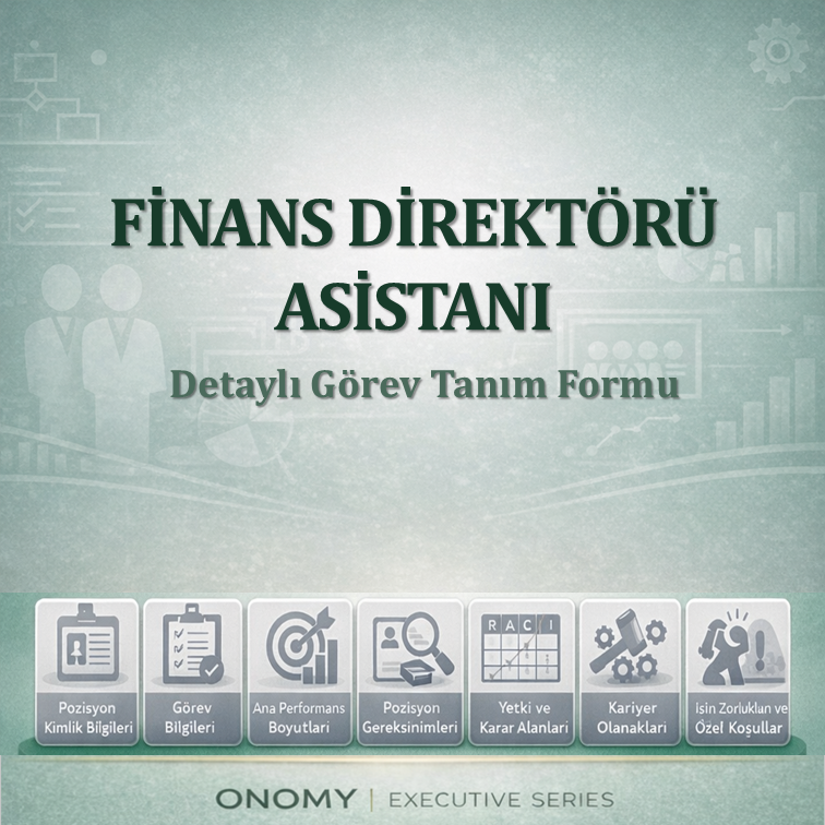 Finans Direktörü Asistanı Görev Tanımı