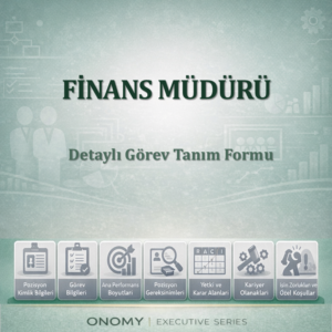 Finans Müdürü Görev Tanımı