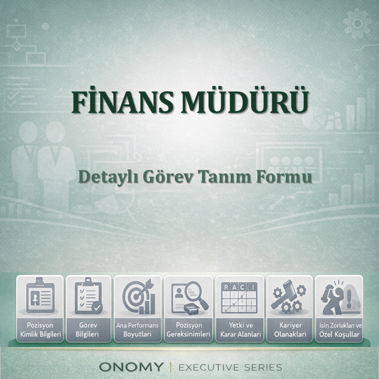 Finans Müdürü Görev Tanımı