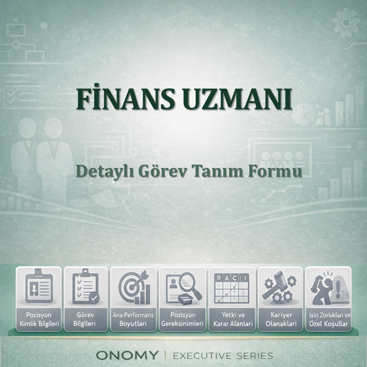 Finans Uzmanı Görev Tanımı