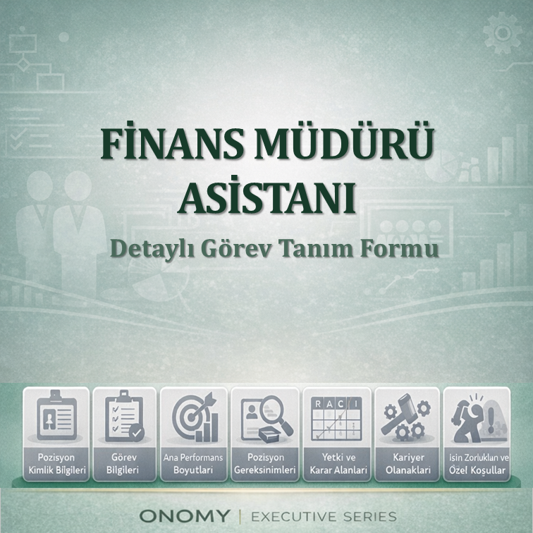 Finans Müdürü Asistanı Görev Tanımı