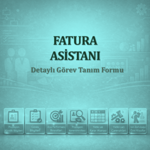 Fatura Asistanı Görev Tanımı
