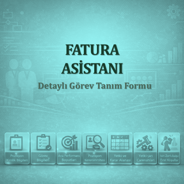 Fatura Asistanı Görev Tanımı