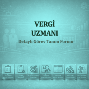 Vergi Uzmanı Görev Tanımı