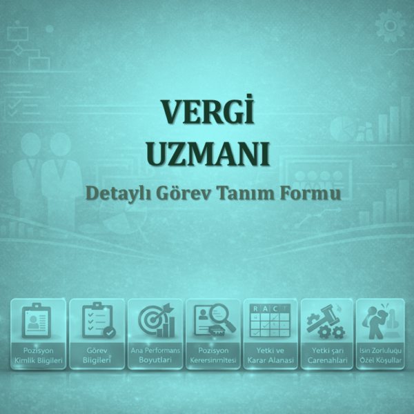 Vergi Uzmanı Görev Tanımı