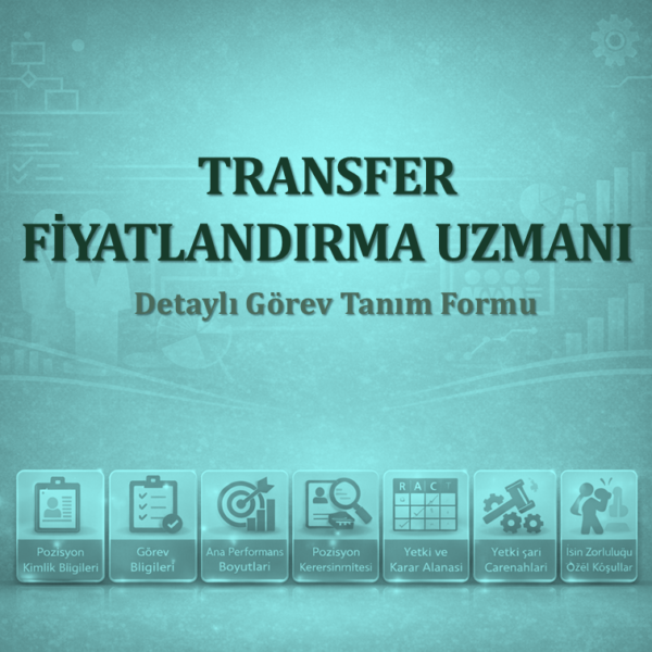 Transfer Fiyatlandırma Uzmanı Görev Tanımı