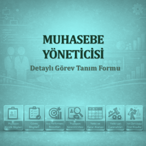 Muhasebe Yöneticisi Görev Tanımı