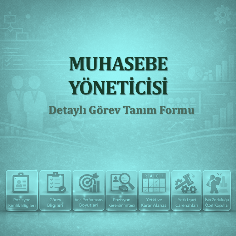 Muhasebe Yöneticisi Görev Tanımı