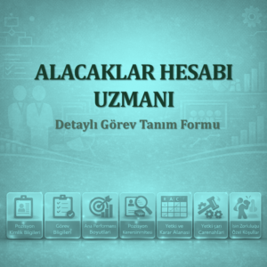 Alacaklar Hesabı Uzmanı Görev Tanım Dokümanı
