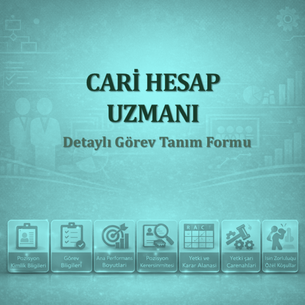 Masraf Uzmanı Görev Tanımı