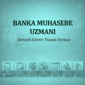 Banka Muhasebe Uzmanı Görev Tanımı