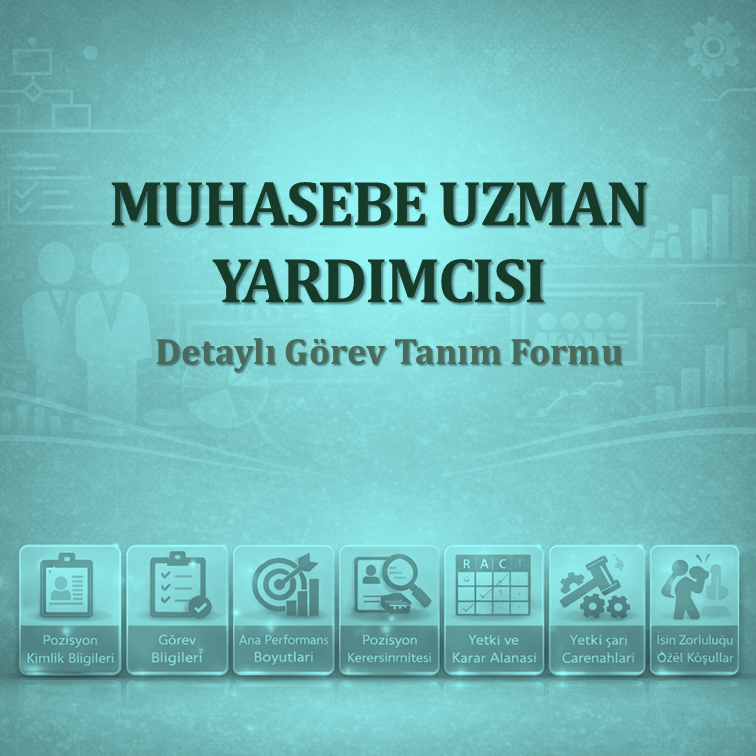 Muhasebe Uzman Yardımcısı Görev Tanımı