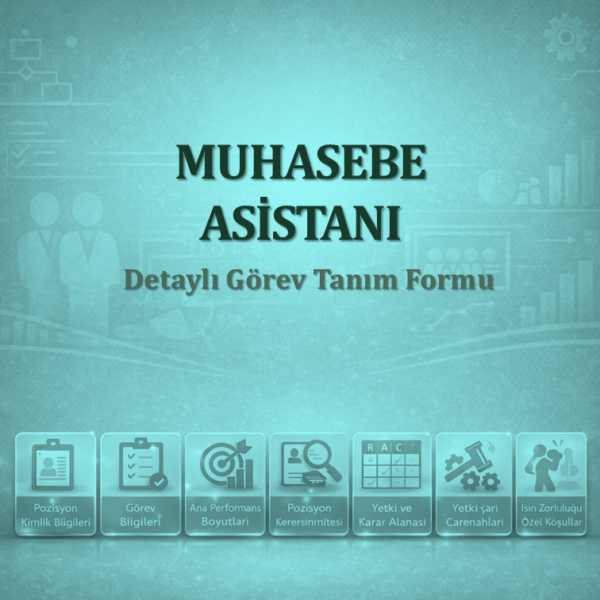 Muhasebe Asistanı Görev Tanımı