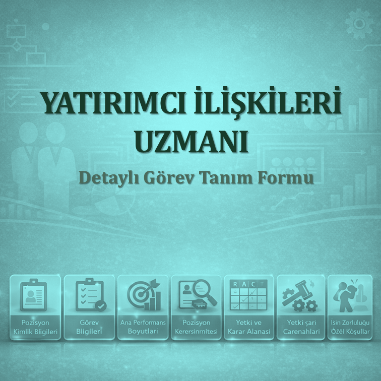 Yatırımcı İlişkileri Uzmanı Görev Tanımı