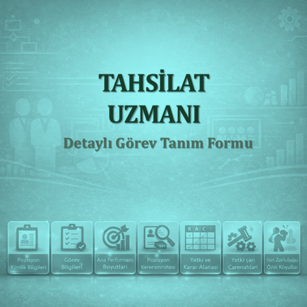 Tahsilat Uzmanı Görev Tanımı