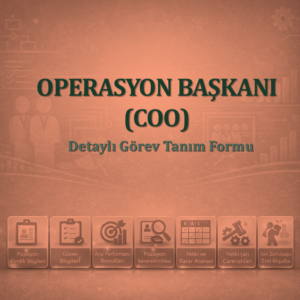 Operasyon Başkanı (COO) Görev Tanım Dokümanı