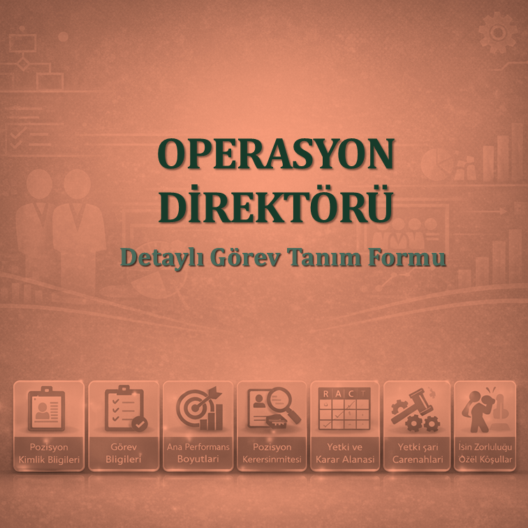 Operasyon Direktörü Görev Tanımı