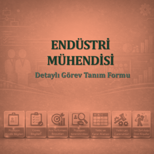 Endüstri Mühendisi Görev Tanım Dokümanı
