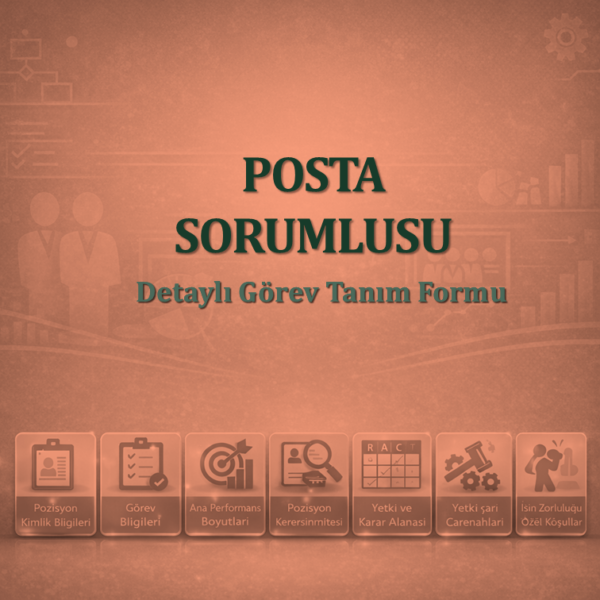 Posta Sorumlusu Görev Tanım Dokümanı