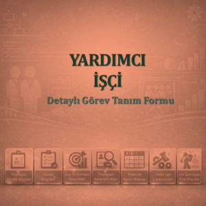 Yardımcı İşçi Görev Tanım Dokümanı