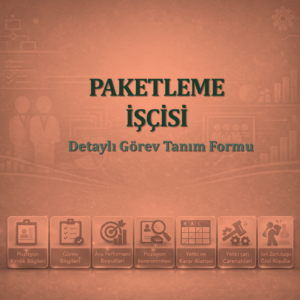 Paketleme İşçisi Görev Tanım Dokümanı