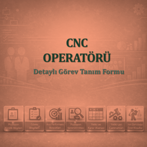CNC Operatörü Görev Tanım Dokümanı