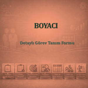 Boyacı Görev Tanım Dokümanı