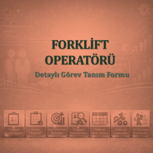 Forklift Operatörü Görev Tanım Dokümanı