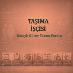 Taşıma İşçisi Görev Tanım Dokümanı