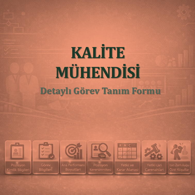 Kalite Mühendisi Görev Tanım Dokümanı