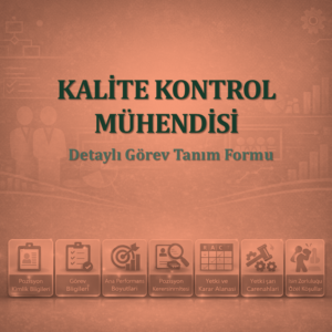 Kalite Kontrol Mühendisi Görev Tanım Dokümanı