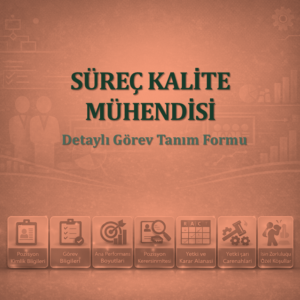 Süreç Kalite Mühendisi Görev Tanım Dokümanı