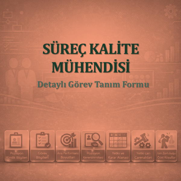Süreç Kalite Mühendisi Görev Tanım Dokümanı
