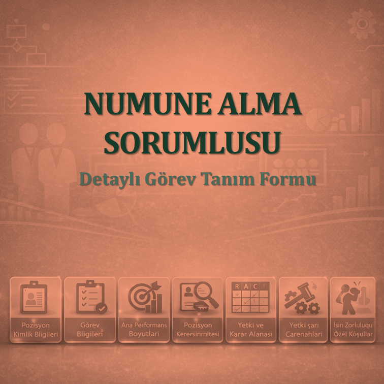 Numune Alma Sorumlusu