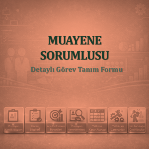 Muayene Sorumlusu Görev Tanım Dokümanı